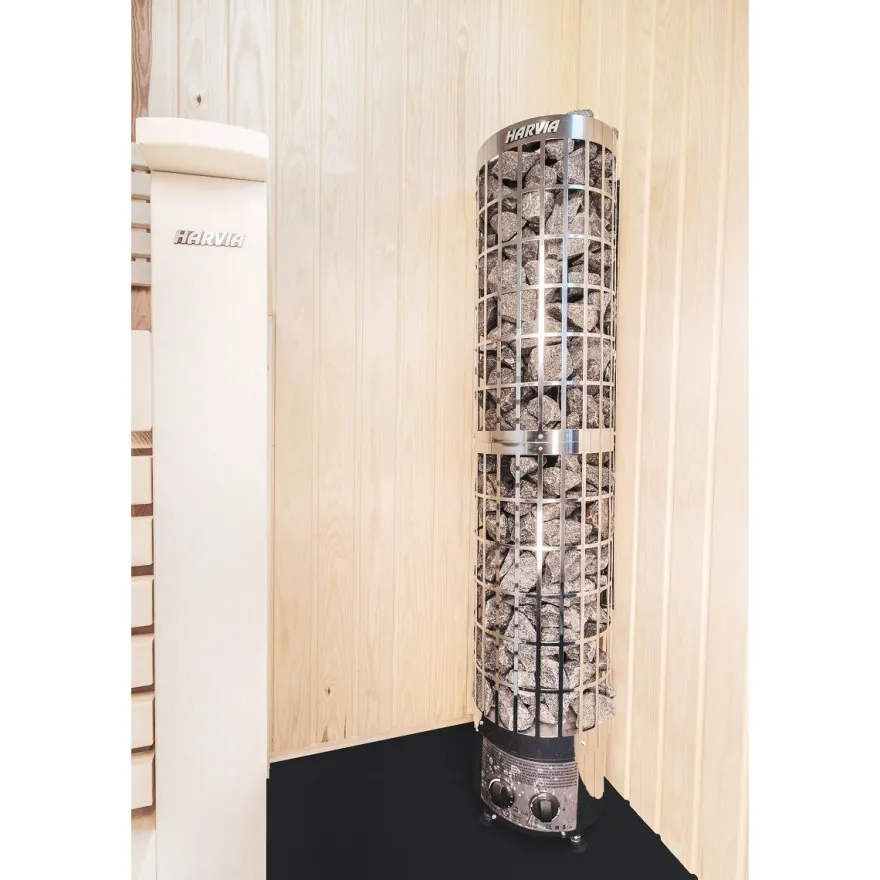 Sähkökiuas Harvia Cilindro PC66, 6.6kW, 5-9m³, kiinteä ohjaus