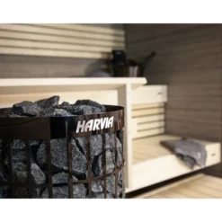 Sähkökiuas Harvia Cilindro Pro PC100E/135E Black Steel, 13.2kW, 9-20m³, erillinen ohjaus
