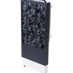 Sähkökiuas Mondex Aura E2, 6.6kW, 6-9m³, erillinen ohjaus, musta