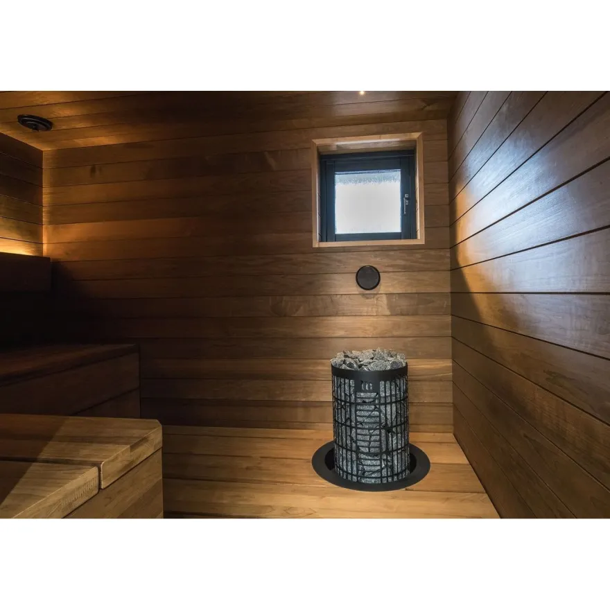 Sähkökiuas Mondex Tahko E2, 9kW, 8-15m³, erillinen ohjaus, rst