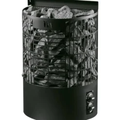 Sähkökiuas Mondex Teno M, 9kW, 8-13m³, kiinteä ohjaus, musta