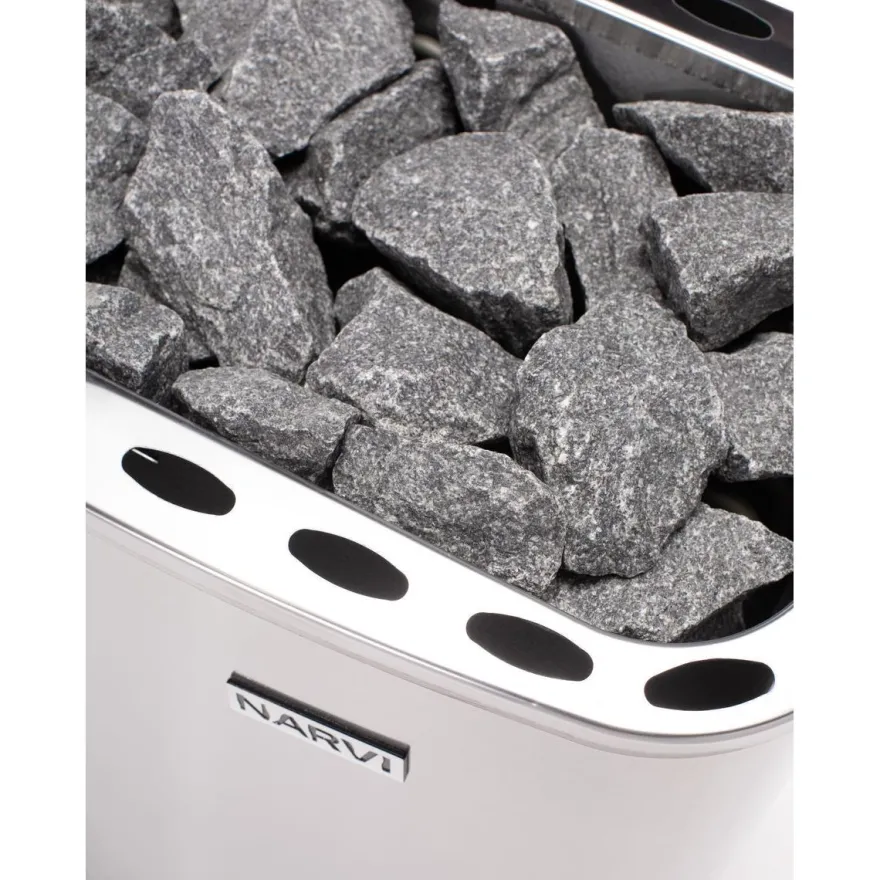 Sähkökiuas Narvi NM 600, 6.0kW, 6-9m³, kiinteä ohjaus