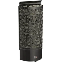 Sähkökiuas SAWO Aries Wall Black NS, 9kW, 8-14m³, erillinen ohjaus