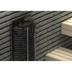 Sähkökiuas SAWO Wall Tower, 9kW, 8-15m³, kiinteä ohjauskeskus