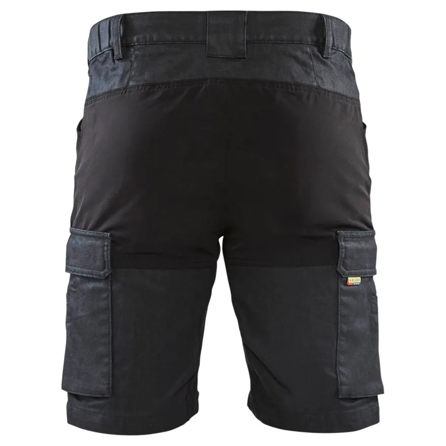 Shortsit Blåkläder 1437 Stretch, mariininsininen/musta