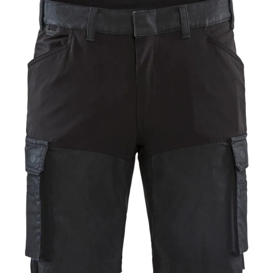 Shortsit Blåkläder 1437 Stretch, mariininsininen/musta