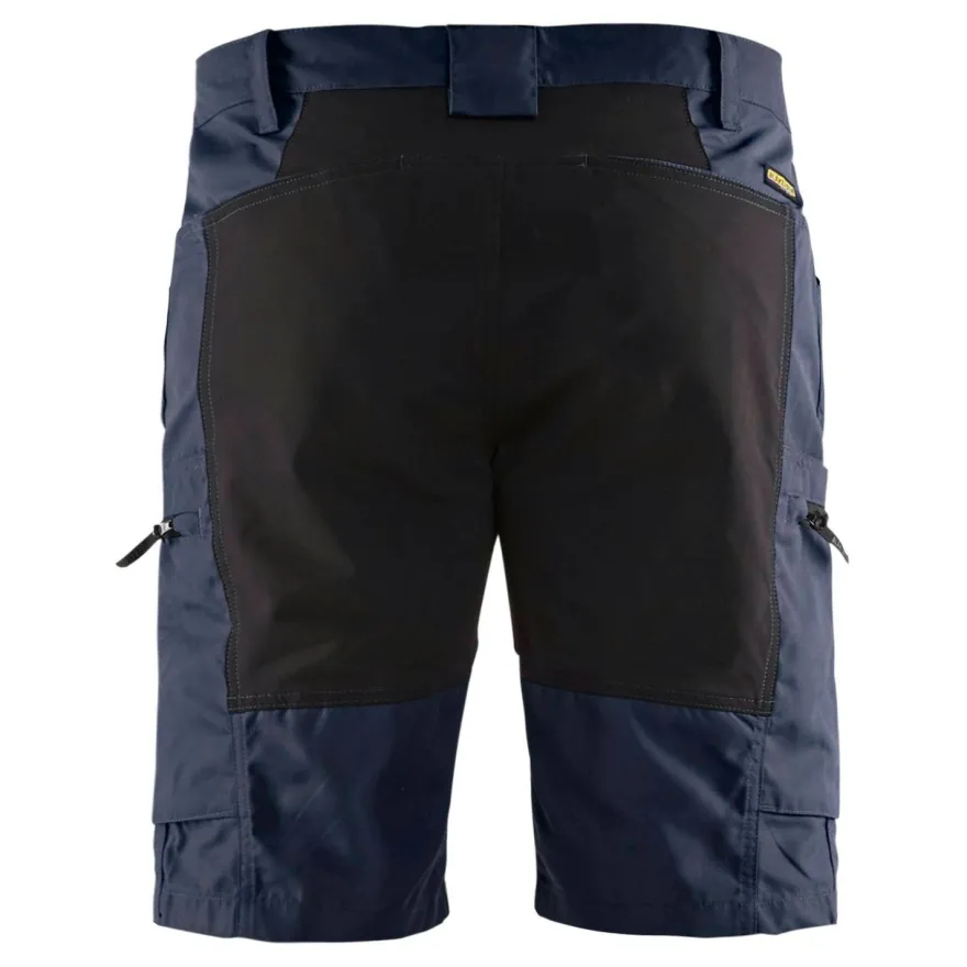 Shortsit Blåkläder 1449 Stretch, tummansininen/musta