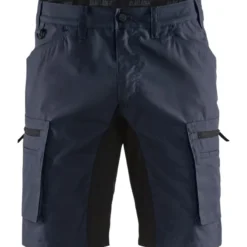 Shortsit Blåkläder 1449 Stretch, tummansininen/musta