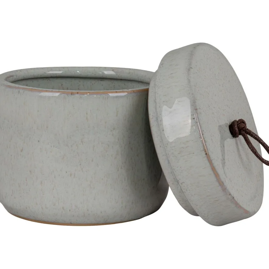 Säilytyspurkki House Nordic Jar, ø10.5x10cm, keramiikka, harmaa