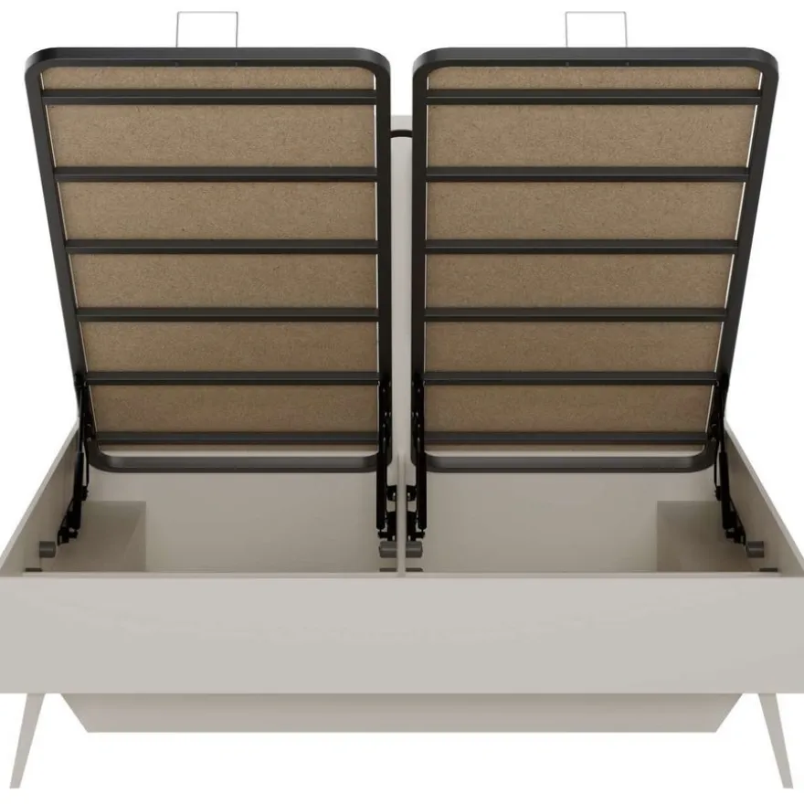 Säilytyssängyn runko Linento Furniture MKB-1816-VZ-3, 160x200cm, ruskea