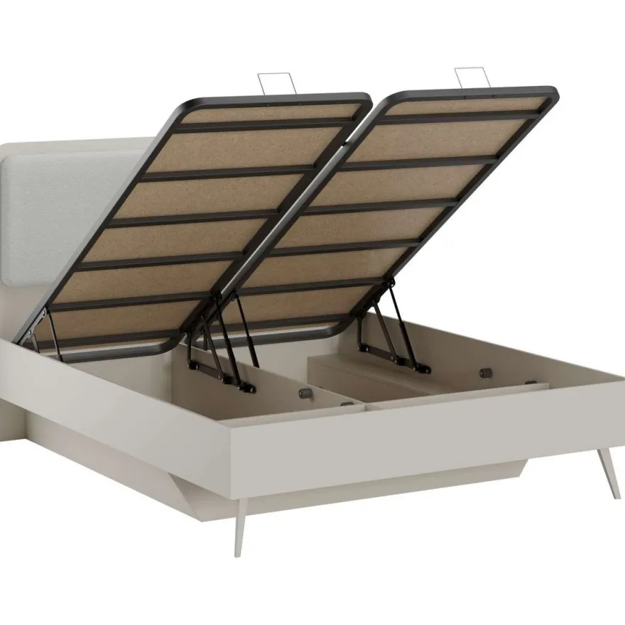 Säilytyssängyn runko Linento Furniture MKB-1816-VZ-3, 160x200cm, ruskea