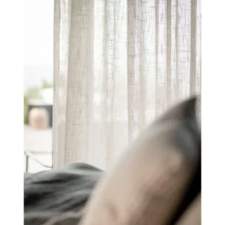 Sivuverho Svanefors Ana, 140x280cm, 2kpl/pkt, beige