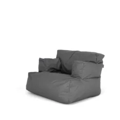 Säkkituoli ulos Linento Garden Relax, harmaa, Verkkokaupan poistotuote