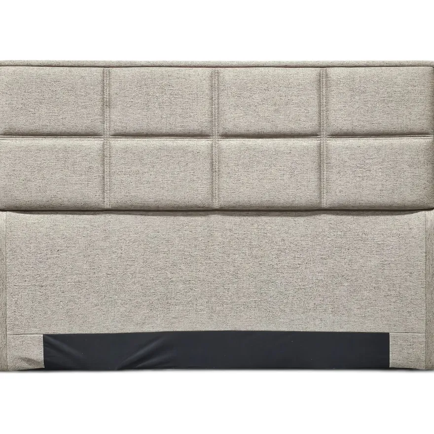 Sängynpääty Tenstar Molecue, 120cm, taupe