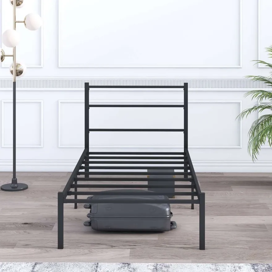 Sängynrunko Linento Furniture Basic, musta, eri kokoja