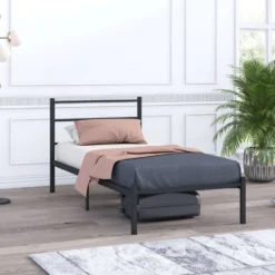 Sängynrunko Linento Furniture Basic, musta, eri kokoja