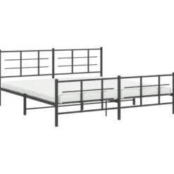 Sängynrunko metalli päädyillä, eri kokoja ja värejä (33036)
