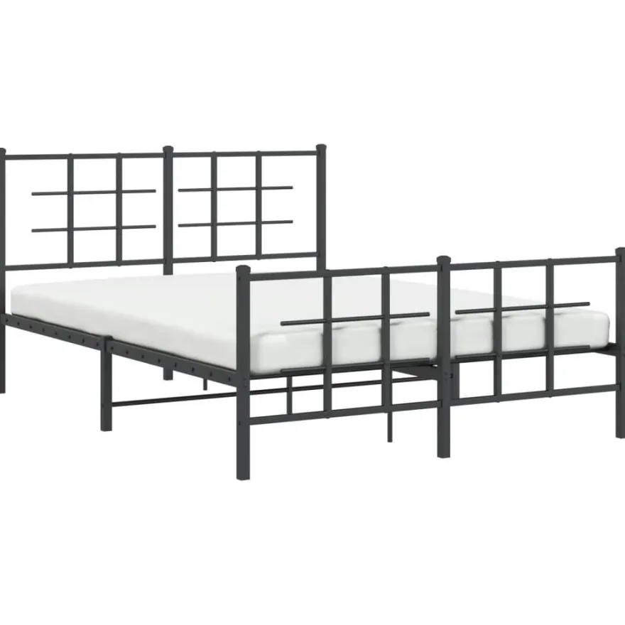 Sängynrunko metalli päädyillä, eri kokoja ja värejä (33036)