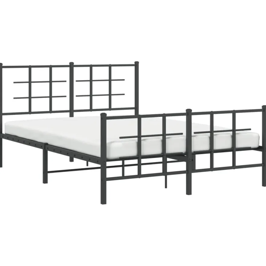 Sängynrunko metalli päädyillä, eri kokoja ja värejä (33036)