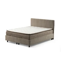 Sänkypaketti Linento Furniture Safir 2, 160 x 200 cm, ruskea