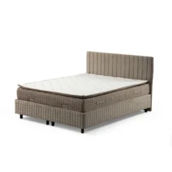 Sänkypaketti Linento Furniture Safir 2, 150 x 200 cm, ruskea