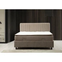 Sänkypaketti Linento Furniture Safir 2, 150 x 200 cm, ruskea