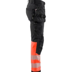 Softshell-riipputaskuhousut Blåkläder 1821 Highvis, polvisuojataskuilla