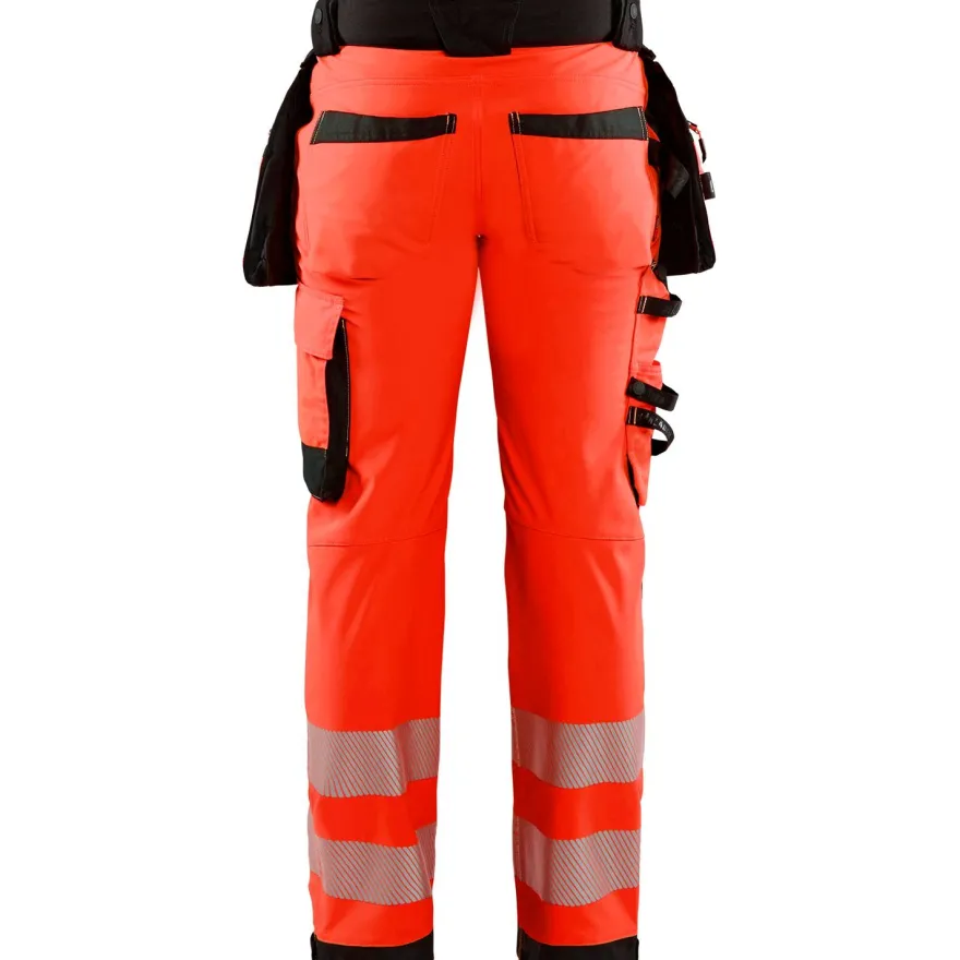 Softshell-riipputaskuhousut Blåkläder 1820 Highvis, polvisuojataskuilla