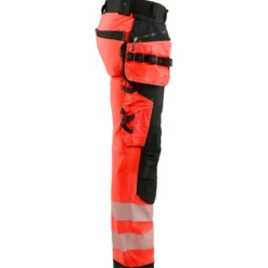 Softshell-riipputaskuhousut Blåkläder 1820 Highvis, polvisuojataskuilla