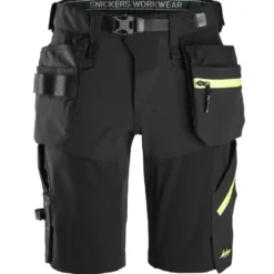 Softshell-shortsit Snickers Workwear 6140 FlexiWork