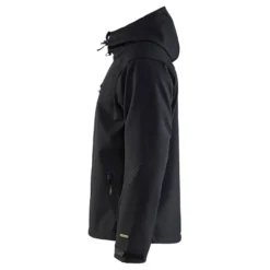 Softshell-takki Blåkläder 4949, musta/keskisininen
