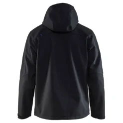 Softshell-takki Blåkläder 4949, musta/keskisininen