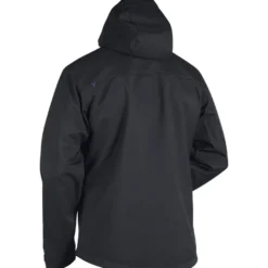 Softshell-takki Blåkläder 4949, musta/keskisininen