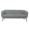 Sohva Home4You Accent 3-istuttava, harmaa