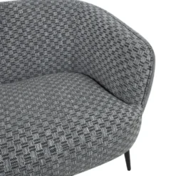 Sohva Home4You Accent 3-istuttava, harmaa