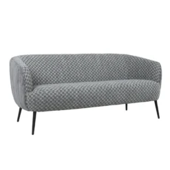 Sohva Home4You Accent 3-istuttava, harmaa