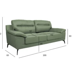 Sohva Home4You Enzo 3-istuttava
