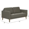 Sohva Home4You Lando 2-istuttava, beige