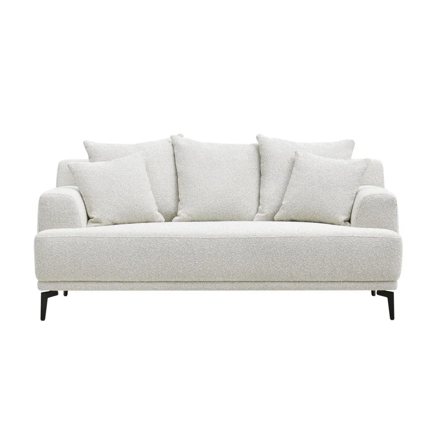 Sohva Home4You Magnolia 2-istuttava, vaaleanbeige