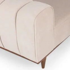 Sohva Linento Furniture Ivory, 3-istuttava, luonnonvalkoinen