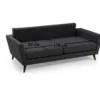 Sohva Linento Furniture Mayorka, 3-istuttava, harmaa