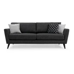 Sohva Linento Furniture Mayorka, 3-istuttava, harmaa