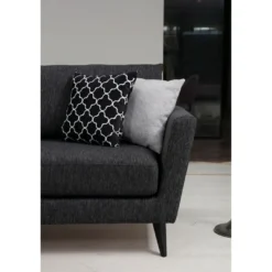 Sohva Linento Furniture Mayorka, 3-istuttava, harmaa