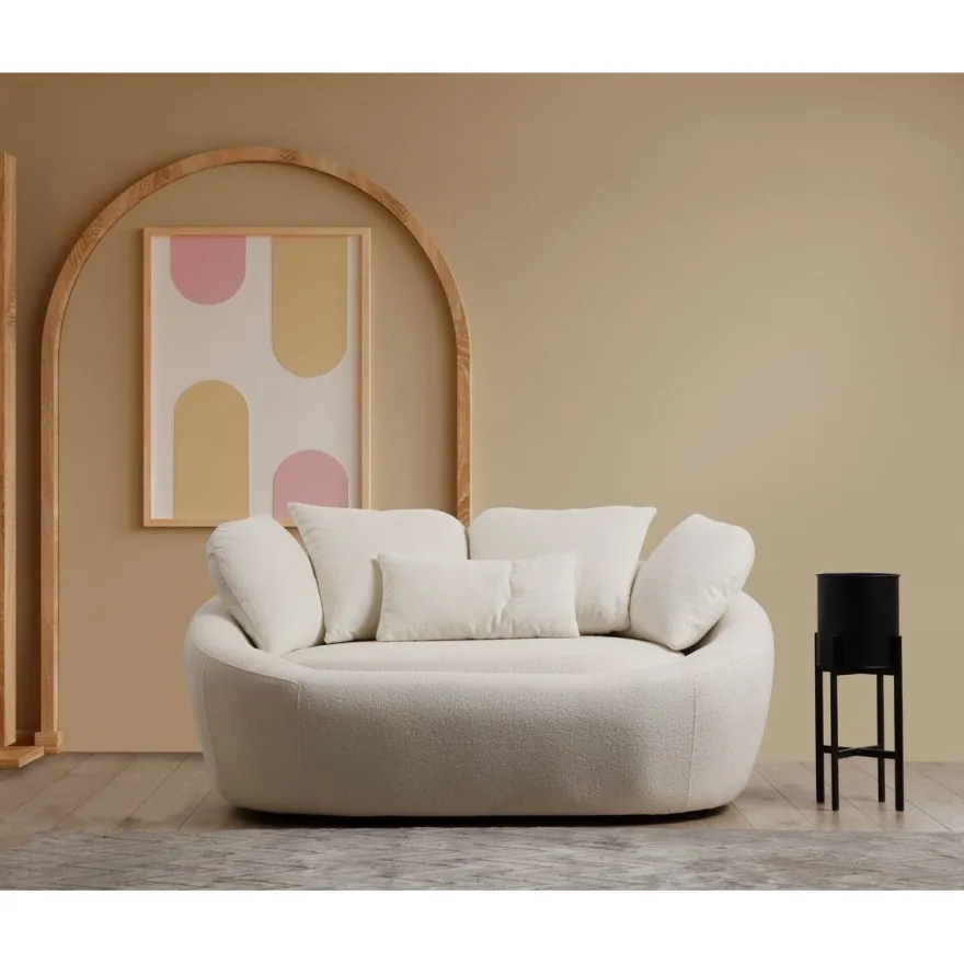 Sohva Linento Furniture Midye 2-istuttava kerma