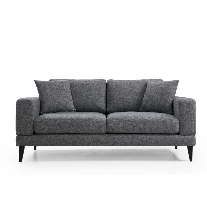Sohva Linento Furniture Nordic, 2-istuttava, harmaa