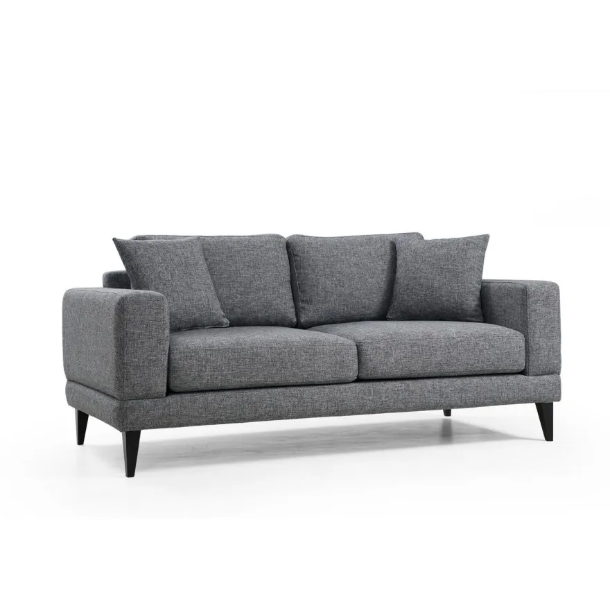Sohva Linento Furniture Nordic, 2-istuttava, harmaa