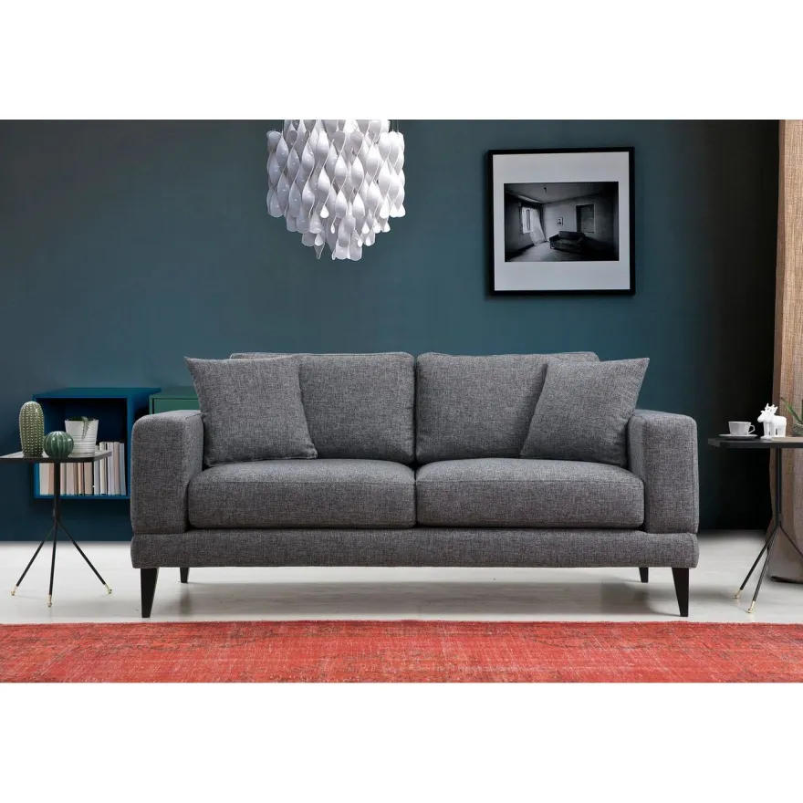 Sohva Linento Furniture Nordic, 2-istuttava, harmaa
