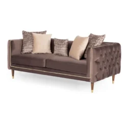 Sohva Linento Furniture Olympus, 2-istuttava, ruskea