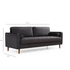 Sohva Linento Furniture Rome, 3-istuttava, eri värejä