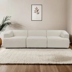 Sohva Linento Furniture Sofia 3:n istuttava valkoinen